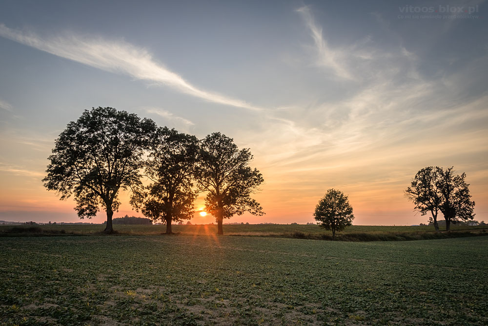 Fot. Witold Ochał, zachody słońca