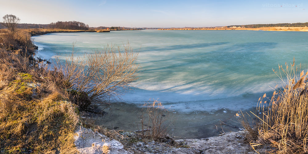 Fot. Witold Ochał, ranek na żwirowni w Czarnej Sędziszowskie
