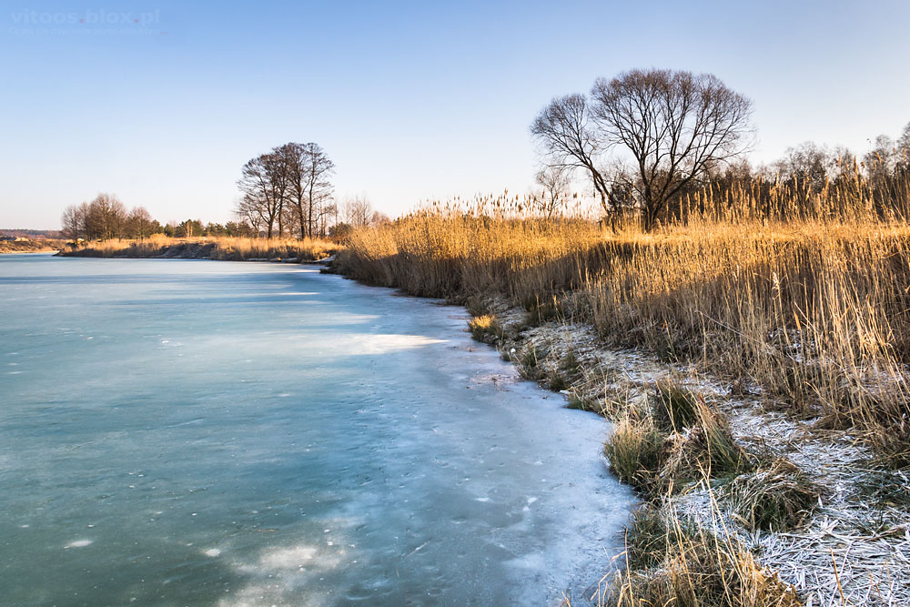 Fot. Witold Ochał, ranek na żwirowni w Czarnej Sędziszowskie