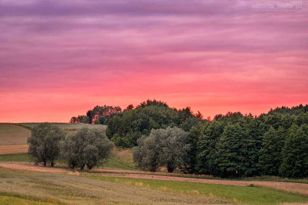 Fot. Witold Ocahł, zachody słońca