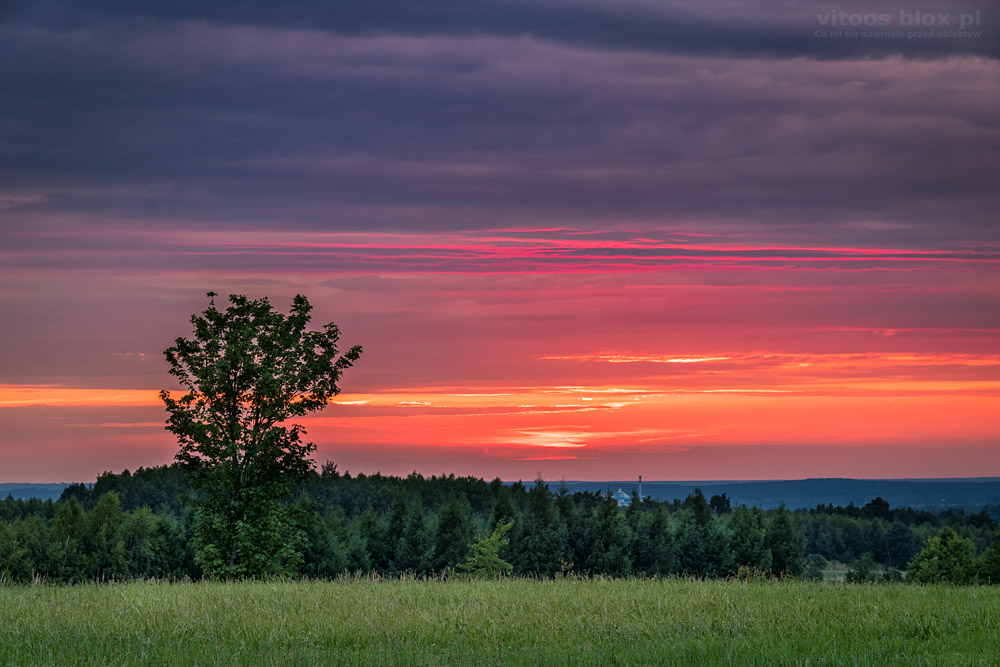 Fot. Witold Ocahł, zachody słońca