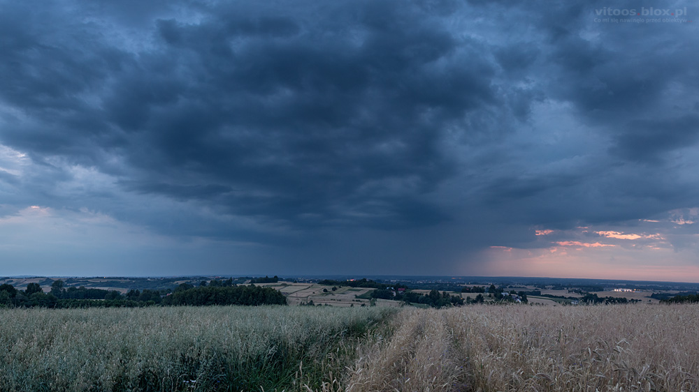 Fot. Witold Ochał, burza, błyskawice, wyładowania