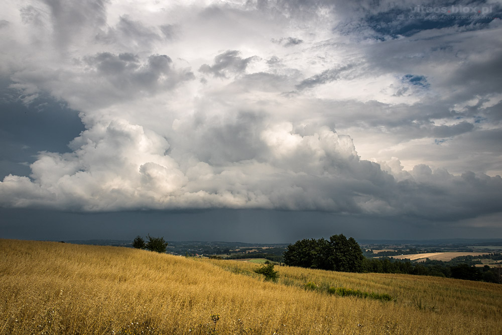 Fot. Witold Ochał, burza w okolicy Rzeszowa