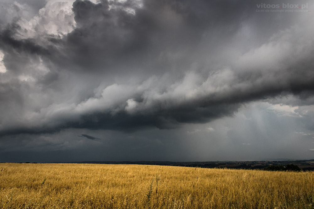 Fot. Witold Ochał, burza w okolicy Rzeszowa