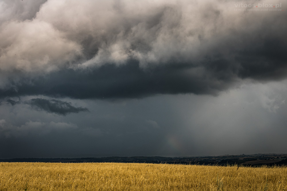 Fot. Witold Ochał, burza w okolicy Rzeszowa