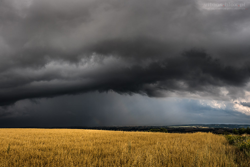 Fot. Witold Ochał, burza w okolicy Rzeszowa