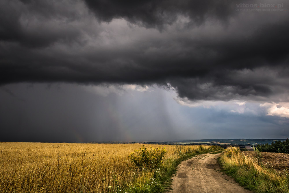 Fot. Witold Ochał, burza w okolicy Rzeszowa