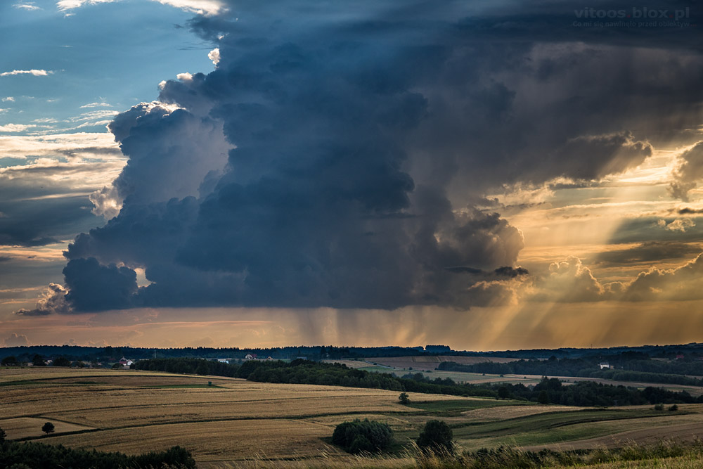 Fot. Witold Ochał, ciekawe chmury