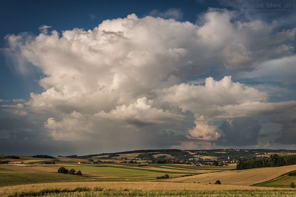 Fot. Witold Ochał, ciekawe chmury