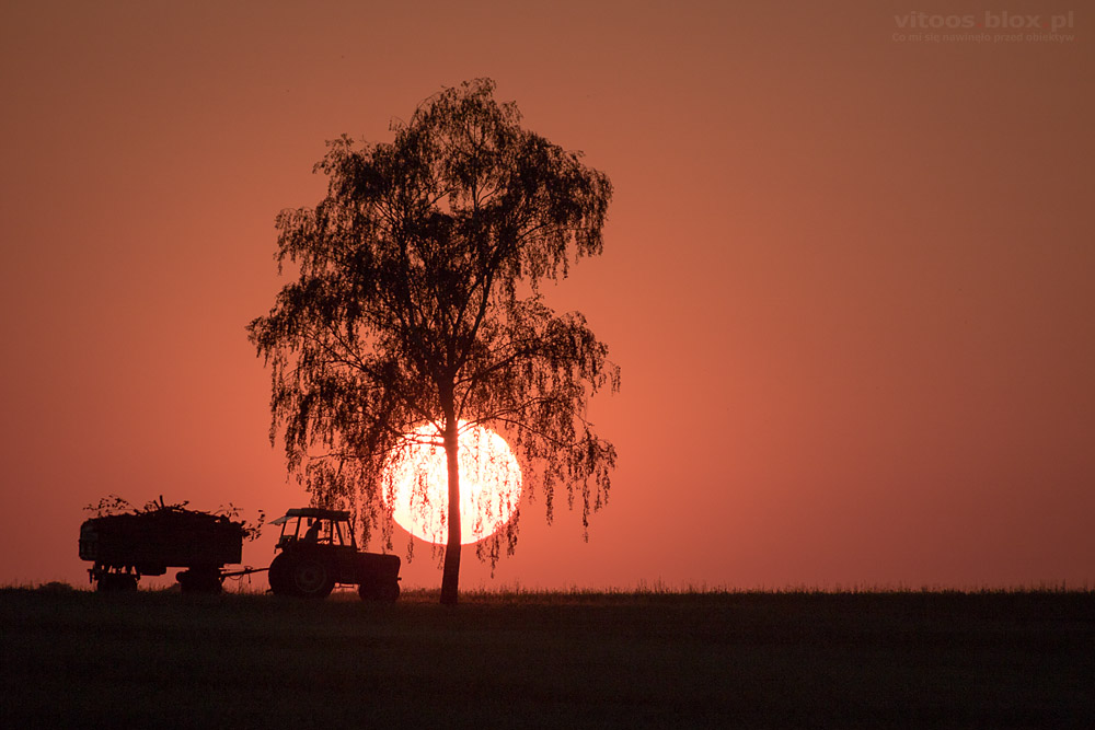 Fot. Witold Ochał, zbliżenie na słońce, Sędziszów Małopolski