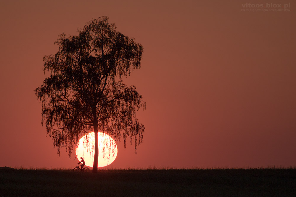 Fot. Witold Ochał, zbliżenie na słońce, Sędziszów Małopolski