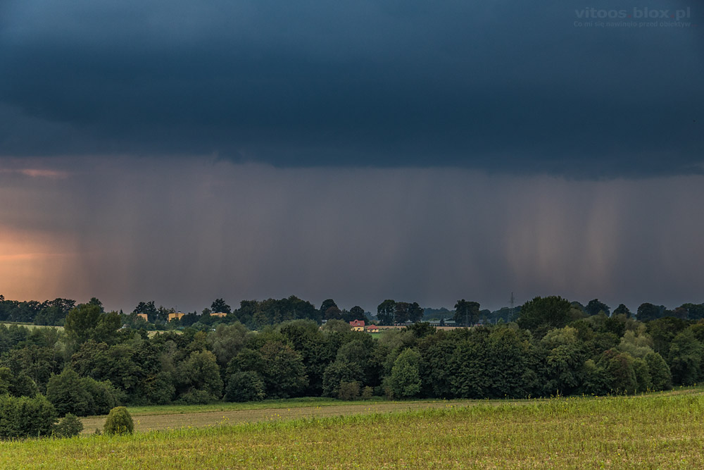 Fot. Witold Ochał, burza, Sędziszów Małopolski