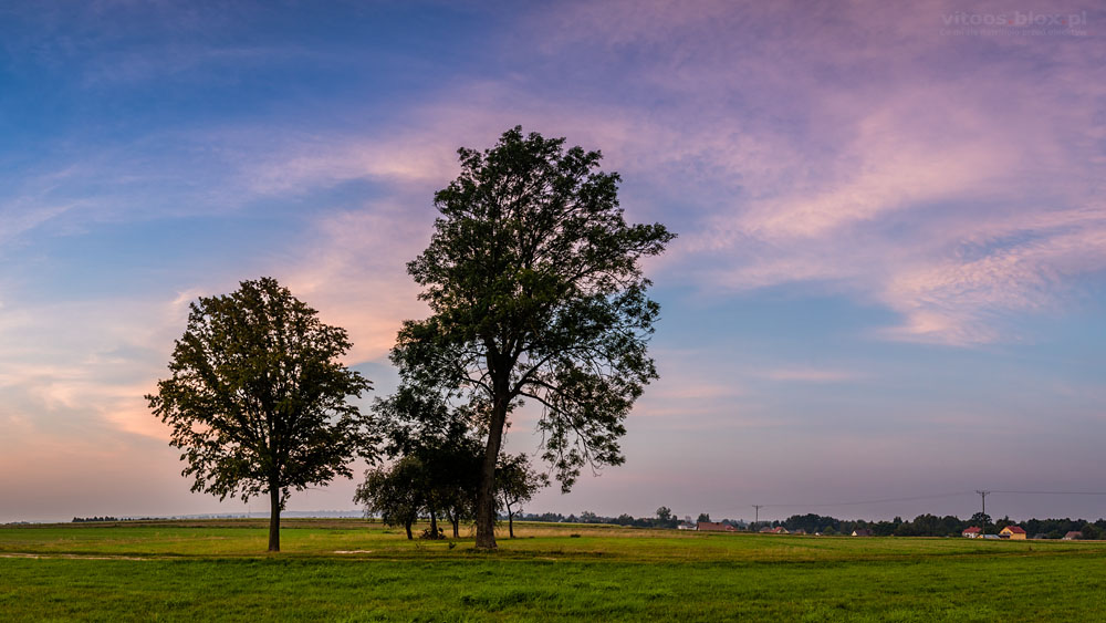 Fot. Witold Ochał, Krzywa, wschód słońca