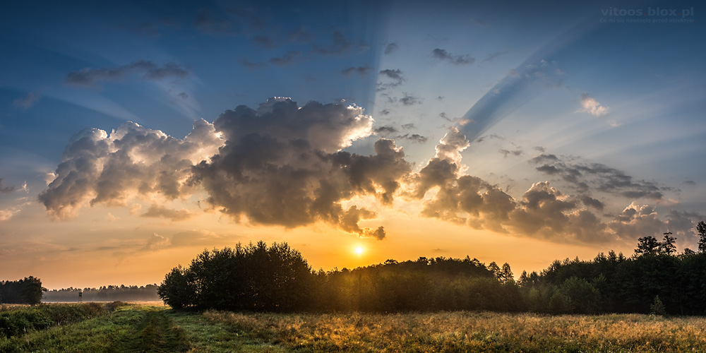 Fot. Witold Ochał, cienie chmur, Czarna Sędziszowska
