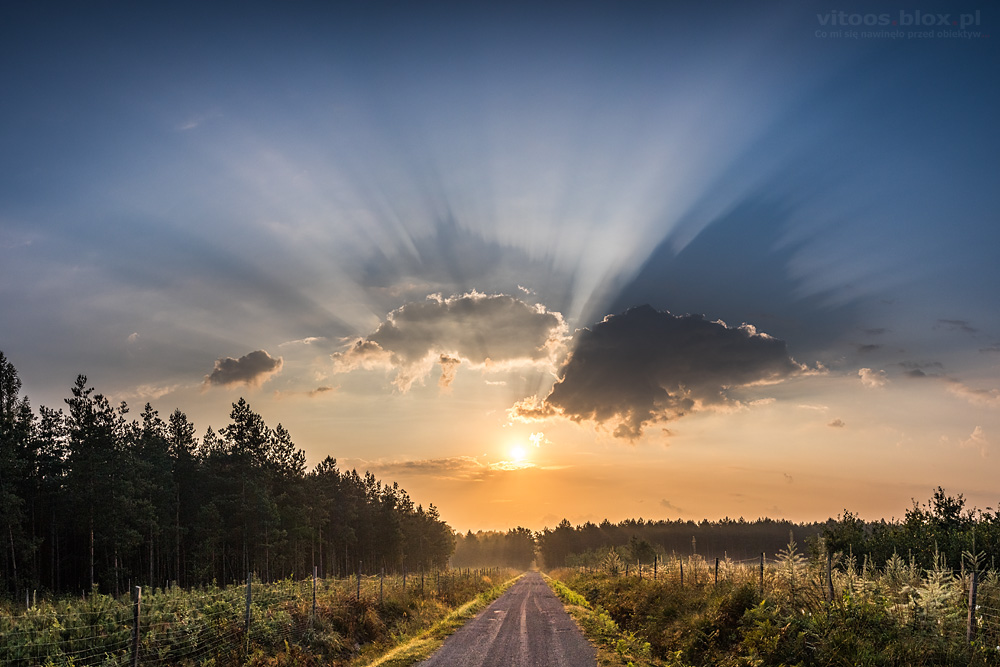 Fot. Witold Ochał, cienie chmur, Czarna Sędziszowska