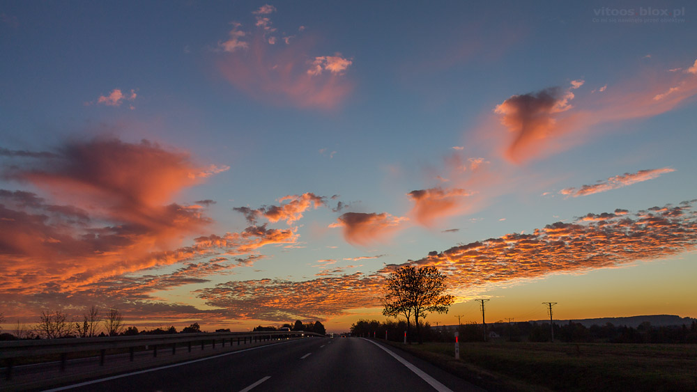 Fot. Witold Ochał, cumulus floccus virga